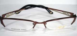 APPLE BOTTOMS 700 Brown Eyeglass WOMEN Eyewear Frame  