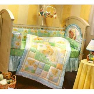   Baby Bedding Boyds Bears and Friends 4 Piece Crib Baby Bedding Set