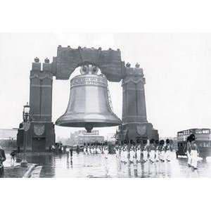  Vintage Art Liberty Bell Arch, Philadelphia, PA #3   08606 