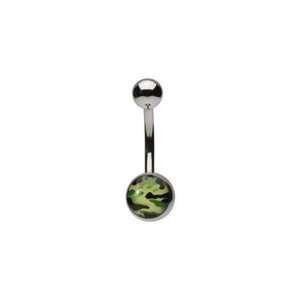  Camouflage Belly Button Ring Jewelry
