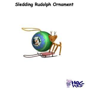  Benders Ornament   Sledding Rudolph (72052) Toys & Games