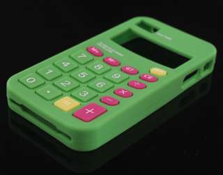 New Calculator Design Silicon Case Cover For iPhone 4G  