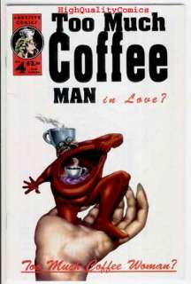   Title? TOO MUCH COFFEE MAN #4   1st Printing( 