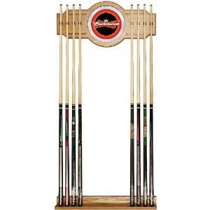  Budweiser Red/Black Billiard Cue Rack 