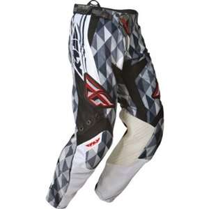   Motocross/Off Road/Dirt Bike Motorcycle Pants   Black/White / Size 32