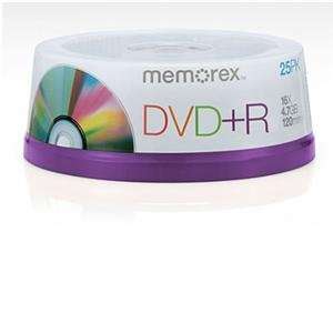  NEW DVD+R 25PK 16X Spindle (Blank Media)