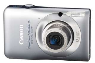 Canon PowerShot SD1300 IS 12.1MP Digital Camera 16x Zoom 2.7 LCD 