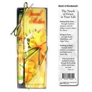 Special Mother Living in Grace Pen & Bookmark Set (12 Pack 
