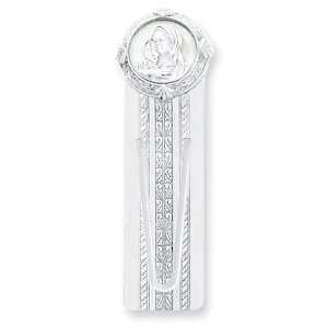  Silver tone Mother Mary Small Bookmark/Mixed Metal Office 