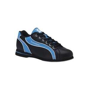  Avada Black / Neon Blue Bowling Shoe