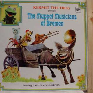 JIM HENSON / KERMIT the muppet musicians of bremen LP  