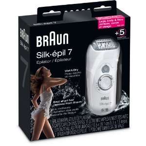  Braun Se7681 Silk Epil 7681 Wet and Dry Epilator, Silver 