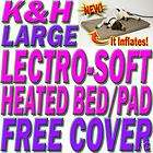 LECTRO SOFT Kennel LARGE Outdoor Heated Dog Cat Mat