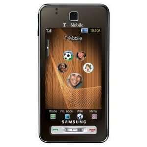 Samsung SGH T919 Behold   Black T Mobile Cellular Phone  