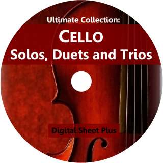 This collection is all Cello Solos, Duets, Trios from different 