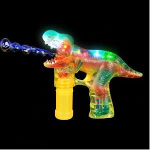  T REX (TYRANNOSAURUS) BUBBLE GUN BLASTER Toys & Games