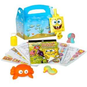  Lets Party By SpongeBob Classic Party Favor Box 