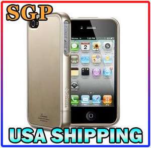SGP iPhone 4S Linear Color Case Champagne Gold  