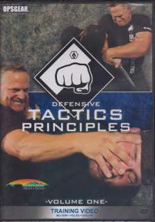   TACTICS PRINCIPALS Vol 1~ Training DVD ~ Personal Self Defense OPSGEAR