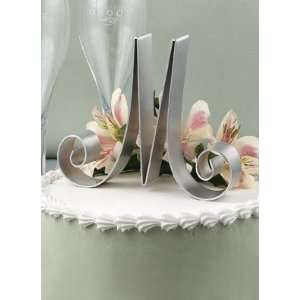  Metal Letter G Cake Top   5 Scroll