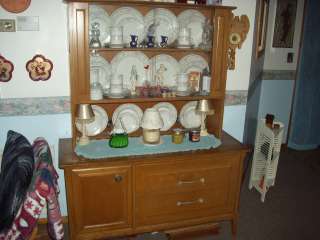 Vintage Heywood Wakefield Glass China Cabinet M1972  