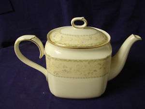 Noritake, China Dinnerware #9724/W31 Chalfonte Tea Pot  