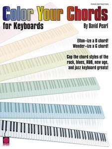 Color Your Chords for Keyboards   Piano Lessons Book  