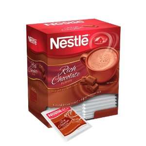 Nestle Hot Cocoa Mix, Rich Chocolate, 0.71 Ounce Packages (Pack of 100 