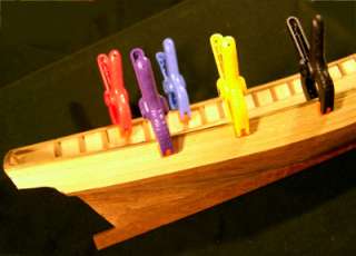 10pc 1 MINI spring CLAMP SET model ship wood dollhous  