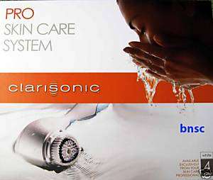 CLARISONIC PRO Skin Care System 4 Speeds 2010 NEW WHITE  