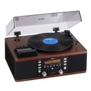   Turntable Cassette, CD Player/Recorder and Radio By TEAC Electronics