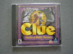 Clue  Murder at Boddy Mansion CD ROM Interactive WIN 95/98 