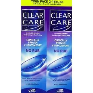  Clear Care Cleaning & Disinfecting Solution (2 X 16fl Oz 
