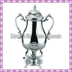 Commercial Coffee Urn 25 Cup, Silverplate  