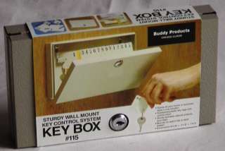 Locking Heavy Duty Steel Key Box by Buddy Products