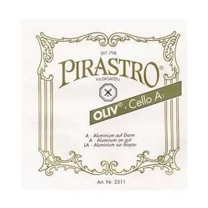  Pirastro Olive Strings For Cello C, Silv/Gut, 36 Gauge 4/4 