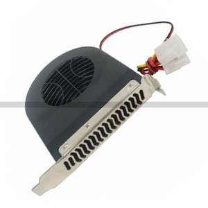 New System Blower CPU Case PCI Slot Fan Cooler For PC  