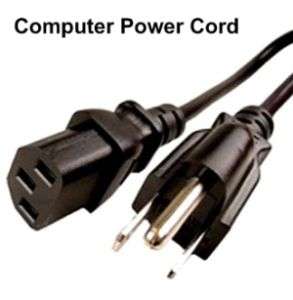Prong Standard A/C Power Cord / Cable  