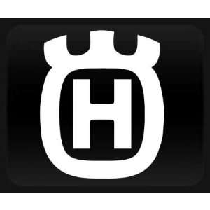  Husqvarna Logo White Sticker Decal Automotive
