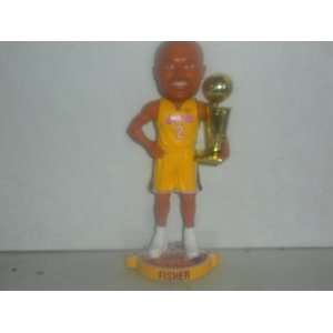  Derek Fisher 2010 NBA World Champion Bobblehead with 