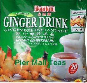 Gold Kili   Cold & Flu Ginger Drink with Honey   20 Pk  