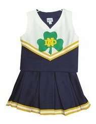 Notre Dame Fighting Irish Cheerdreamer Young Girls Cheerleader Uniform