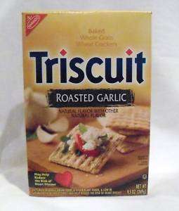 Triscuit Roasted Garlic Crackers 9.5 oz  