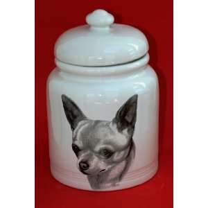  Chihuahua (Smooth Hair) 10 Ceramic Treat Jar