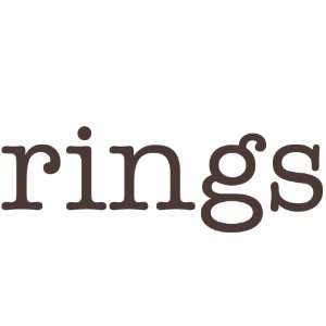  rings Giant Word Wall Sticker