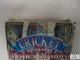 Cricket in Times Square VHS Mel Blanc  