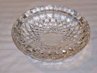 BEAUTIFUL WATERFORD CUT CRYSTAL ASHTRAY COLLEEN SIGNED  