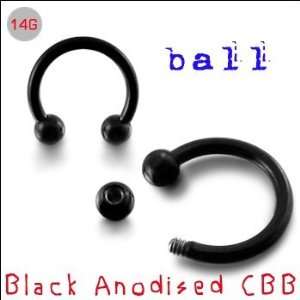 Circular Barbells with balls Body Piercing Jewelry