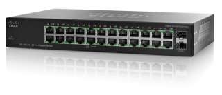 Cisco SR2024CT 24 port 10/100/1000 Compact Gigabit Switch with 2 Combo mini GBIC ports