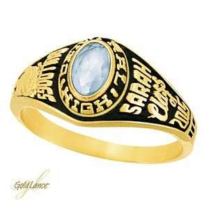  Prism Class Ring   Yellow Lazon Jewelry